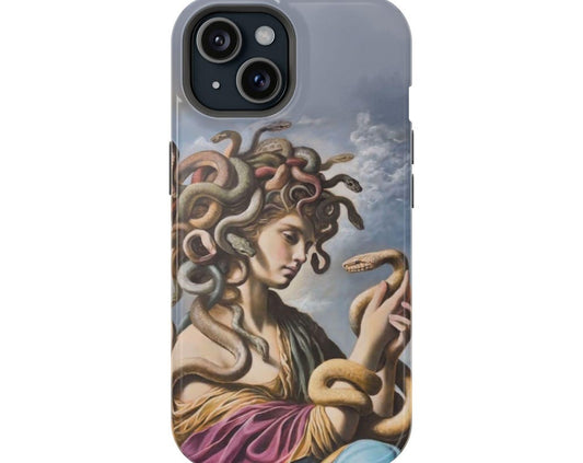 Artistic Medusa Phone Case - Unique Impact-Resistant Cover - blakkatt studio
